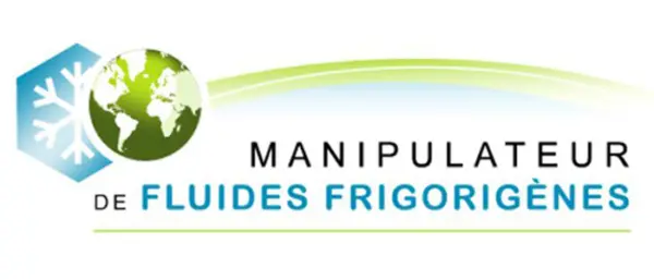 logo manipulateur de fluides frigorigène 